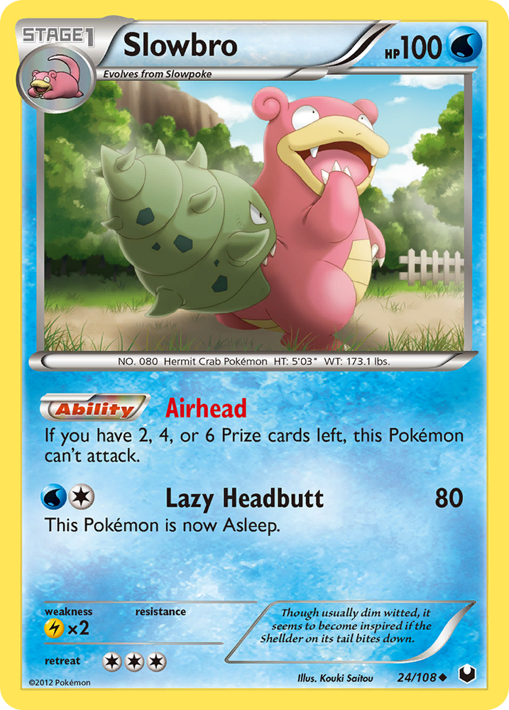 Pokemon | Slowbro (24/108) [Black & White: Dark Explorers] | The Nerd Merchant
