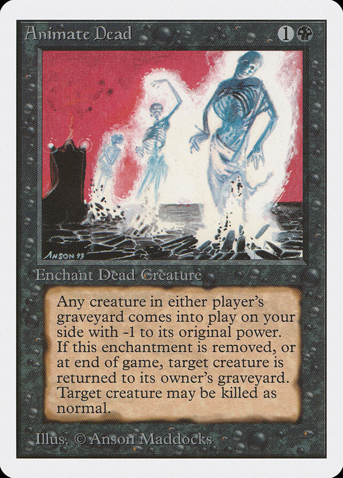 Magic | Animate Dead [Unlimited Edition] | The Nerd Merchant
