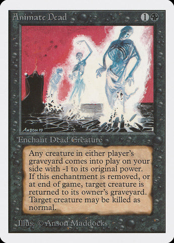 Magic | Animate Dead [Unlimited Edition] | The Nerd Merchant