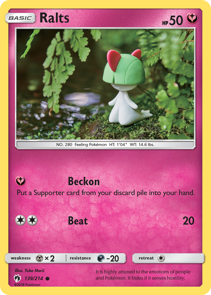 Pokemon | Ralts (139/214) [Sun & Moon: Lost Thunder] | The Nerd Merchant