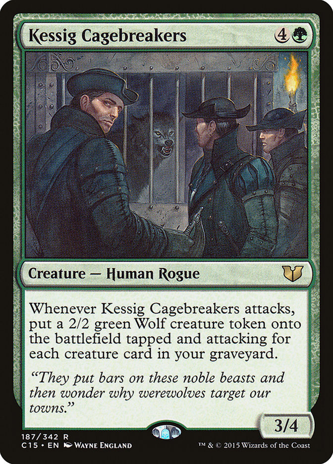 Magic | Kessig Cagebreakers [Commander 2015] | The Nerd Merchant