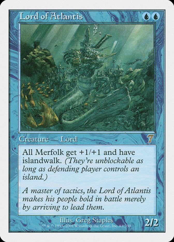 Magic | Lord of Atlantis [Seventh Edition] | The Nerd Merchant