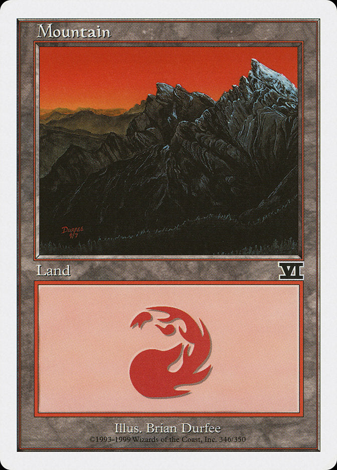 Magic | Mountain (346) [Classic Sixth Edition] | The Nerd Merchant