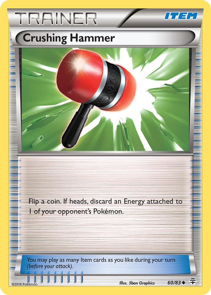 Pokemon | Crushing Hammer (60/83) [XY: Generations] | The Nerd Merchant