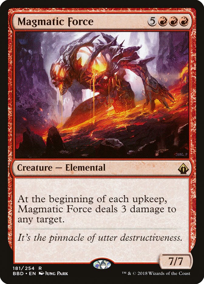 Magic | Magmatic Force [Battlebond] | The Nerd Merchant