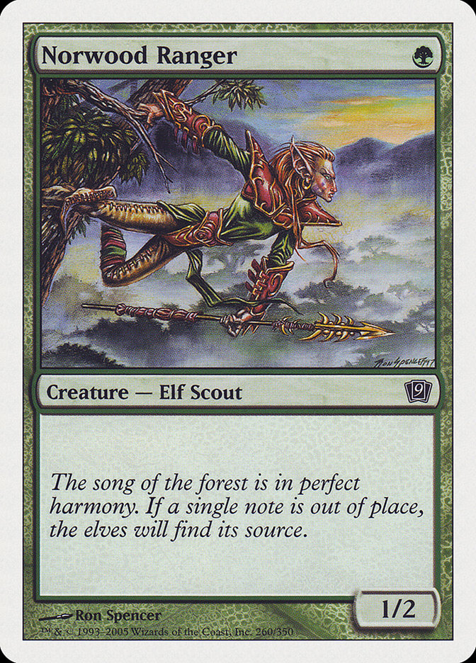 Magic | Norwood Ranger [Ninth Edition] | The Nerd Merchant