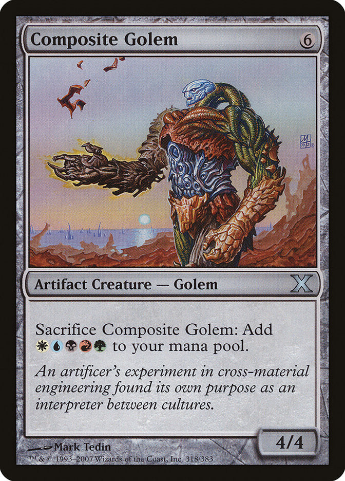 Magic | Composite Golem [Tenth Edition] | The Nerd Merchant