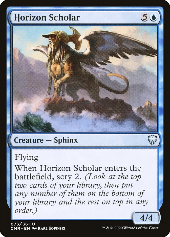 Magic | Horizon Scholar [Commander Legends] | The Nerd Merchant