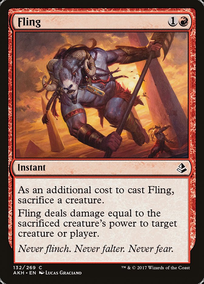 Magic | Fling [Amonkhet] | The Nerd Merchant