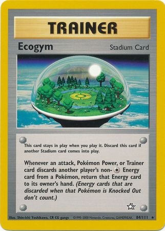 Pokemon | Ecogym (84/111) [Neo Genesis Unlimited] | The Nerd Merchant