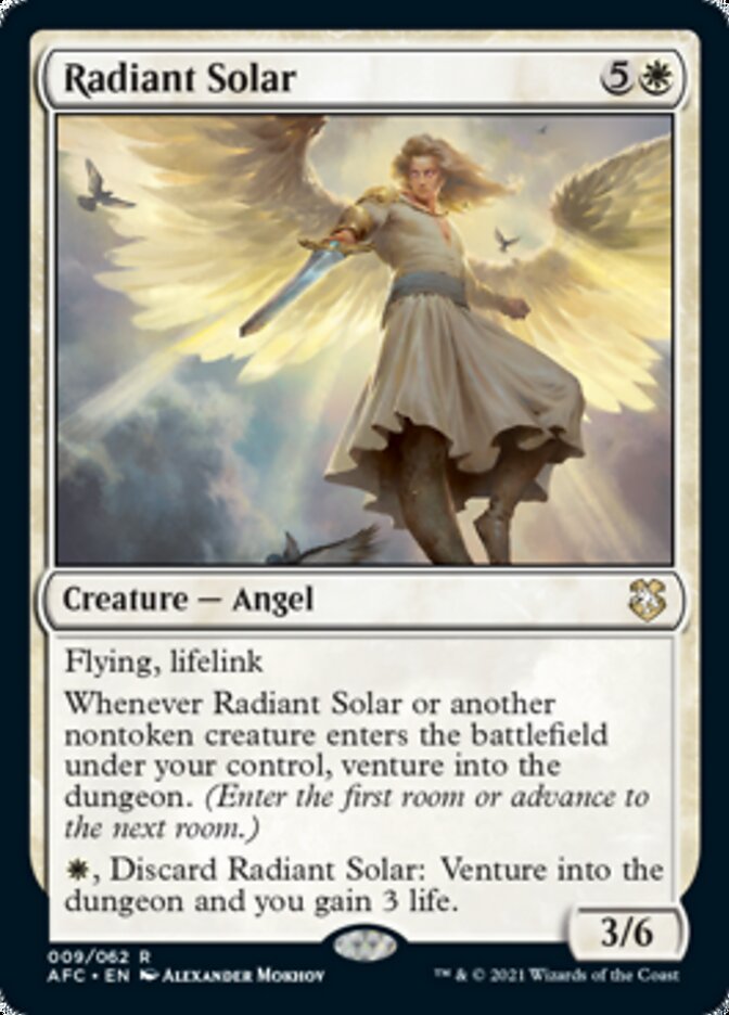 Magic | Radiant Solar [Dungeons & Dragons: Adventures in the Forgotten Realms Commander] | The Nerd Merchant