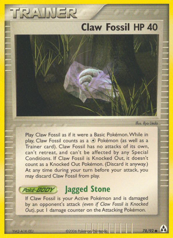 Pokemon | Claw Fossil (78/92) [EX: Legend Maker] | The Nerd Merchant