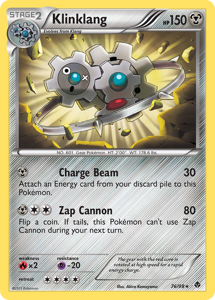Pokemon | Klinklang (76/98) [Black & White: Emerging Powers] | The Nerd Merchant