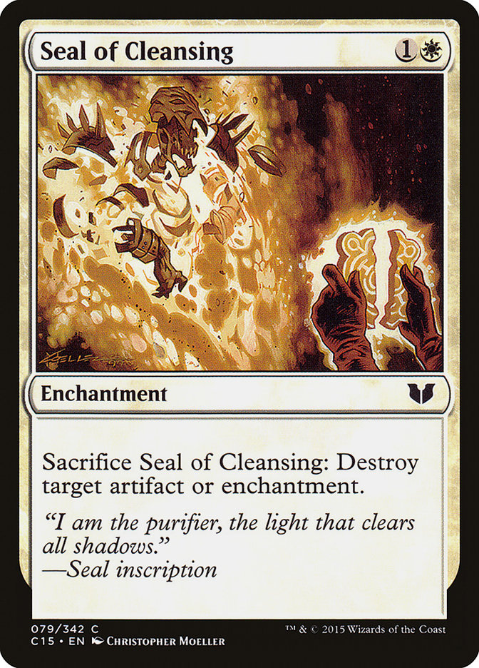 Magic | Seal of Cleansing [Commander 2015] | The Nerd Merchant