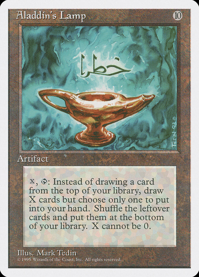 Magic | Aladdin's Lamp [Fourth Edition] | The Nerd Merchant