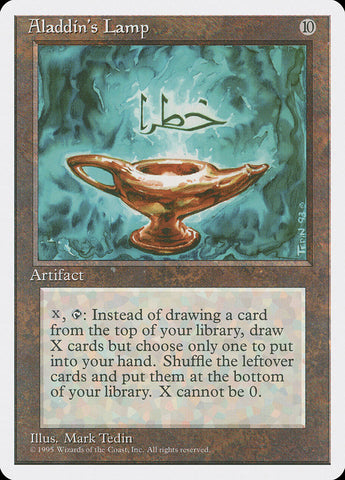 Magic | Aladdin's Lamp [Fourth Edition] | The Nerd Merchant