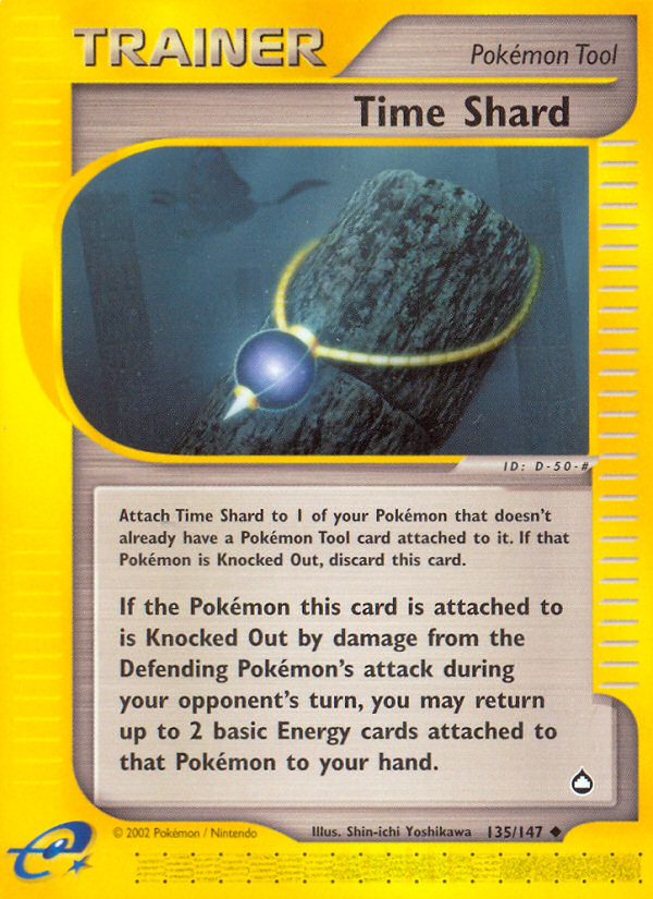 Pokemon | Time Shard (135/147) [Aquapolis] | The Nerd Merchant