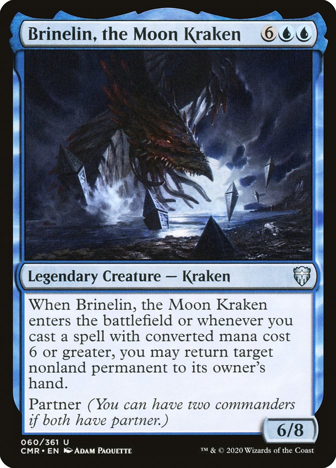 Magic | Brinelin, the Moon Kraken [Commander Legends] | The Nerd Merchant