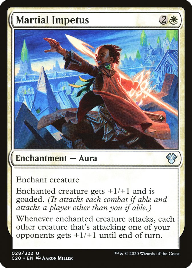 Magic | Martial Impetus [Commander 2020] | The Nerd Merchant