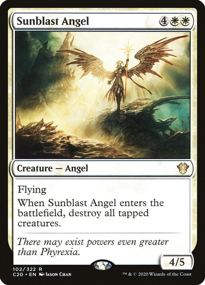 Magic | Sunblast Angel [Commander 2020] | The Nerd Merchant