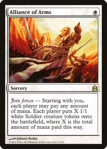 Magic | Alliance of Arms [Commander 2011] | The Nerd Merchant