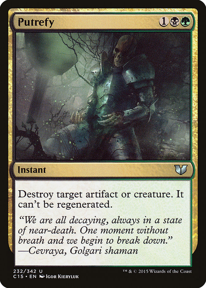 Magic | Putrefy [Commander 2015] | The Nerd Merchant
