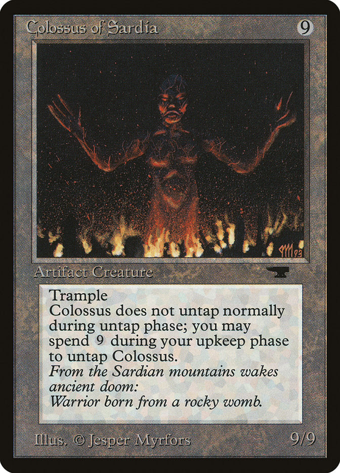 Magic | Colossus of Sardia [Antiquities] | The Nerd Merchant