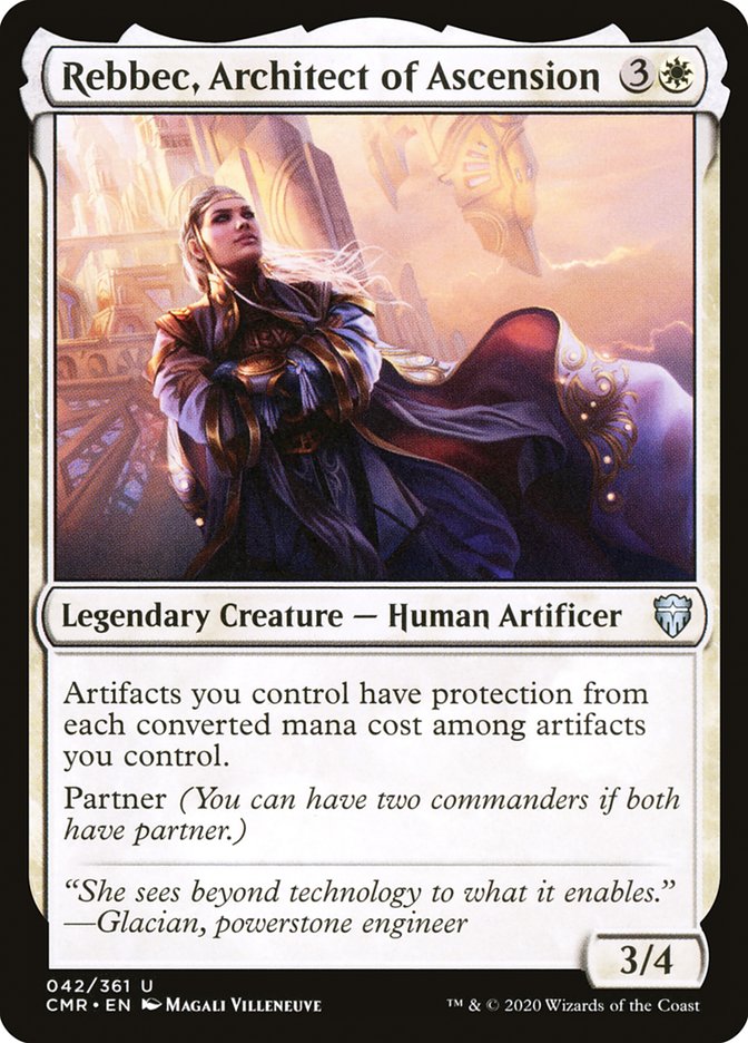 Magic | Rebbec, Architect of Ascension [Commander Legends] | The Nerd Merchant