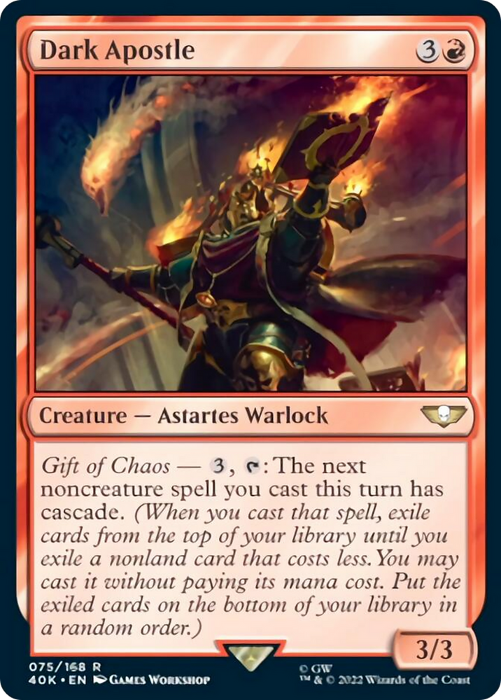 Magic | Dark Apostle (Surge Foil) [Warhammer 40,000] | The Nerd Merchant