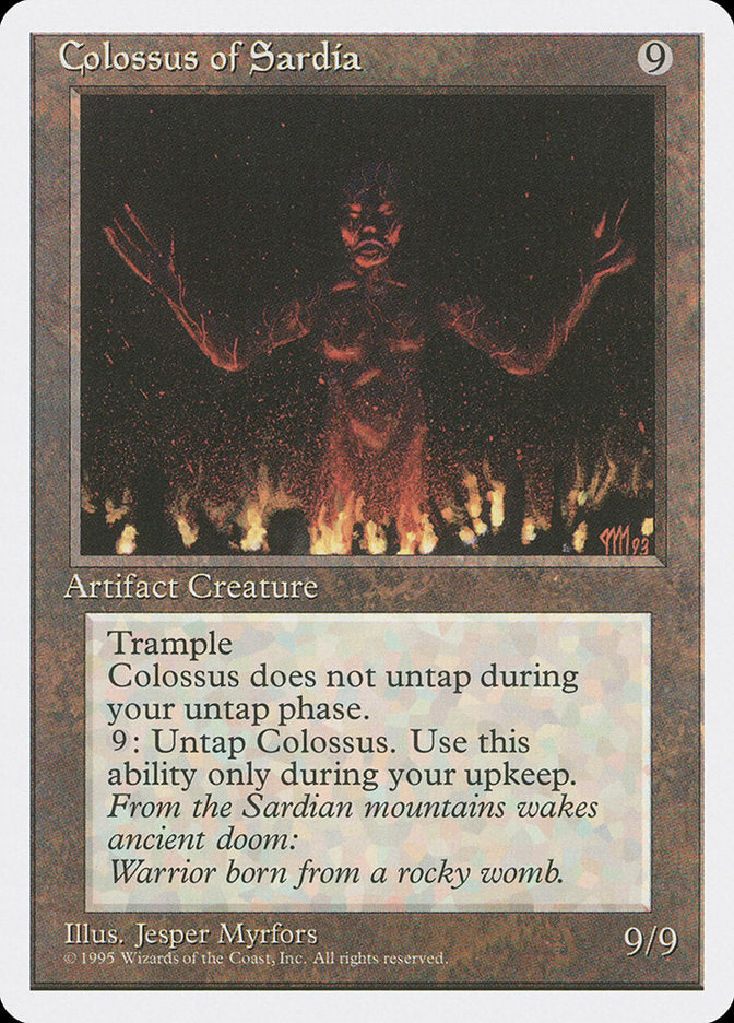 Magic | Colossus of Sardia [Fourth Edition] | The Nerd Merchant