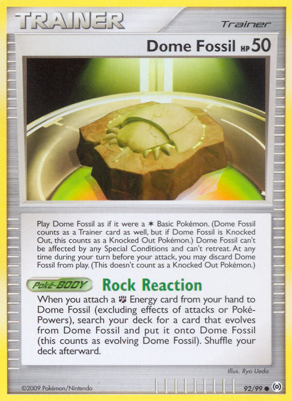Pokemon | Dome Fossil (92/99) [Platinum: Arceus] | The Nerd Merchant