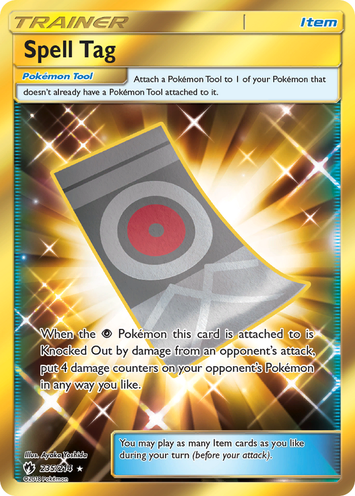 Pokemon | Spell Tag (235/214) [Sun & Moon: Lost Thunder] | The Nerd Merchant
