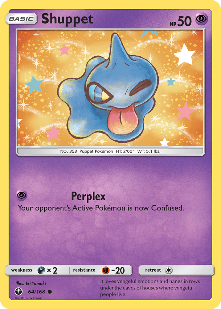 Pokemon | Shuppet (64/168) [Sun & Moon: Celestial Storm] | The Nerd Merchant