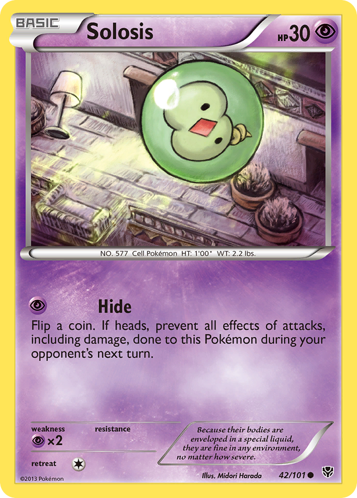 Pokemon | Solosis (42/101) [Black & White: Plasma Blast] | The Nerd Merchant