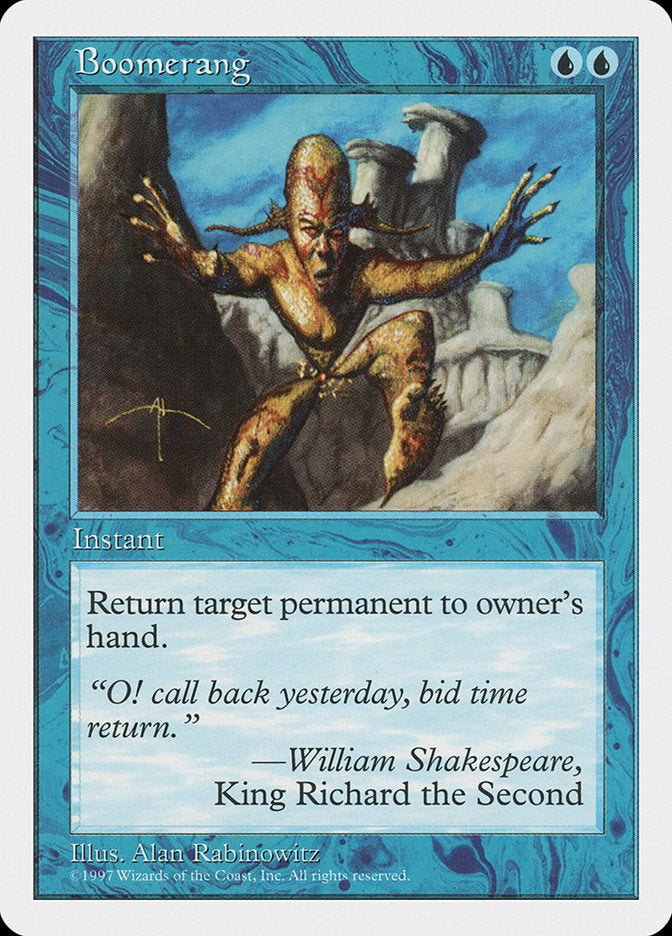 Magic | Boomerang [Fifth Edition] | The Nerd Merchant