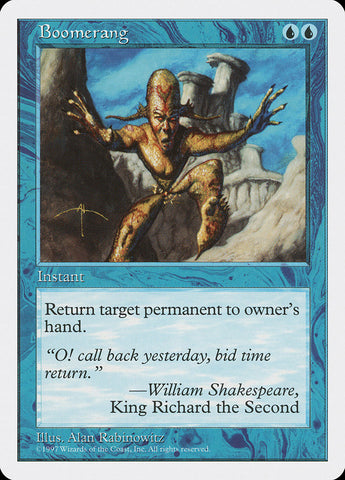 Magic | Boomerang [Fifth Edition] | The Nerd Merchant