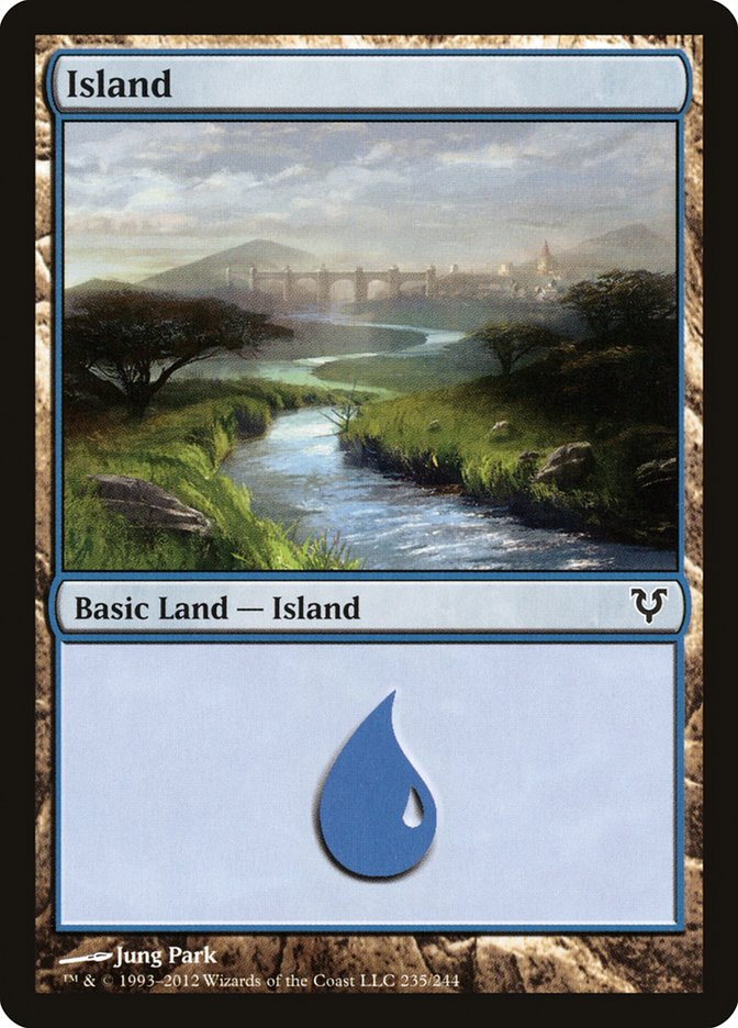 Magic | Island (235) [Avacyn Restored] | The Nerd Merchant