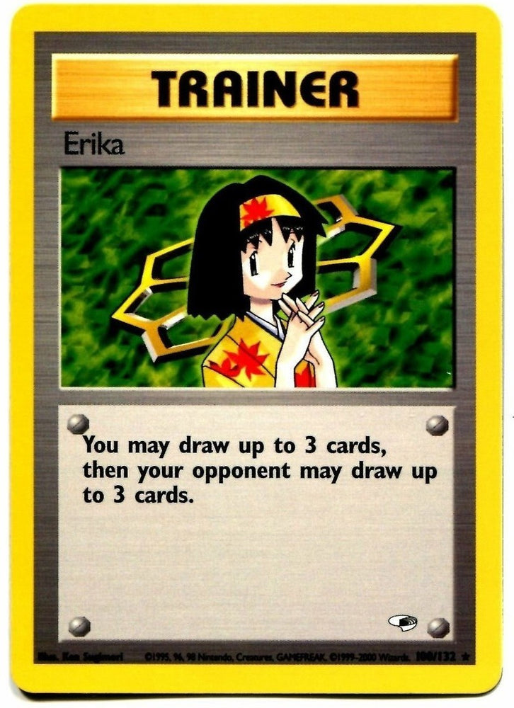 Pokemon | Erika (100/132) [Gym Heroes Unlimited] | The Nerd Merchant