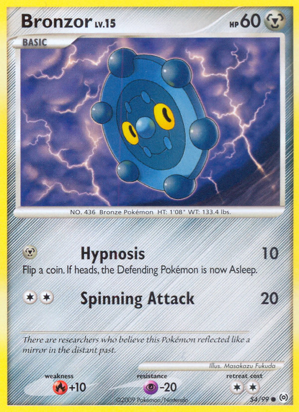 Pokemon | Bronzor (54/99) [Platinum: Arceus] | The Nerd Merchant