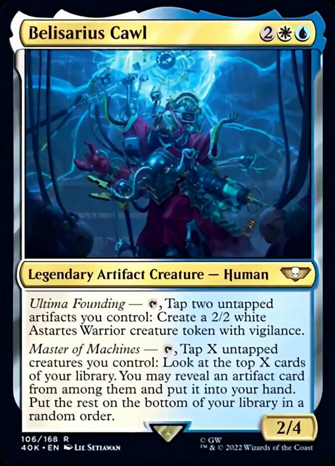 Magic | Belisarius Cawl (Surge Foil) [Warhammer 40,000] | The Nerd Merchant