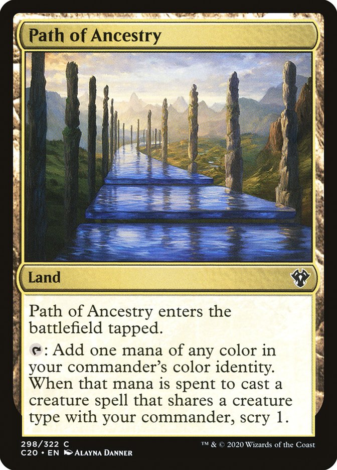 Magic | Path of Ancestry [Commander 2020] | The Nerd Merchant