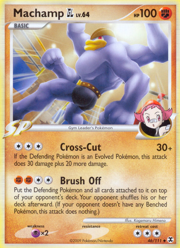Pokemon | Machamp GL (46/111) [Platinum: Rising Rivals] | The Nerd Merchant
