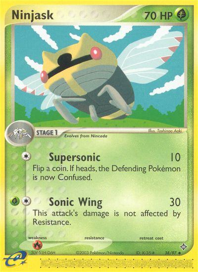 Pokemon | Ninjask (38/97) [EX: Dragon] | The Nerd Merchant