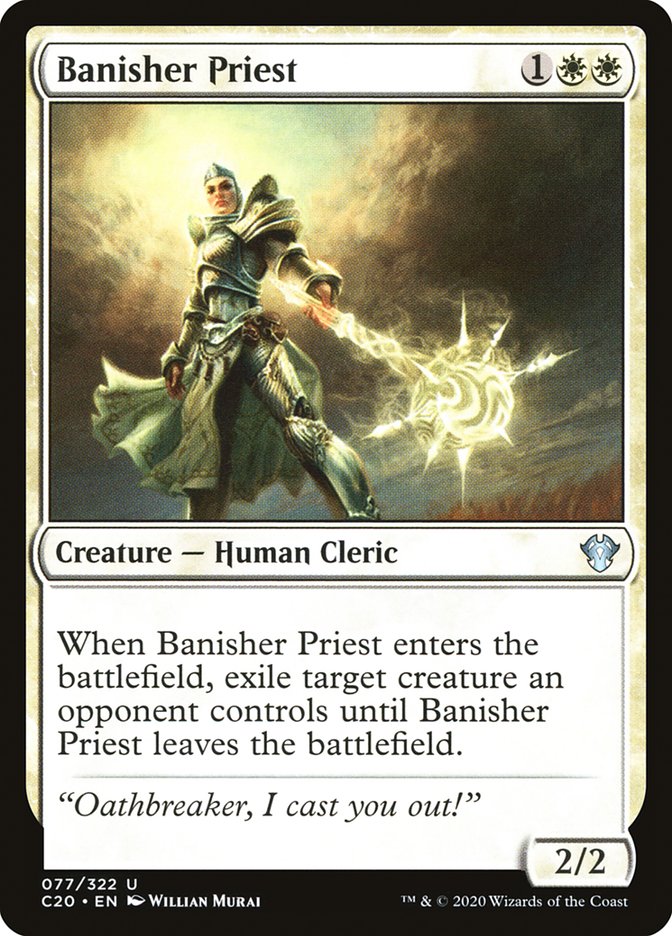 Magic | Banisher Priest [Commander 2020] | The Nerd Merchant