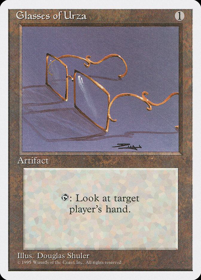 Magic | Glasses of Urza [Fourth Edition] | The Nerd Merchant