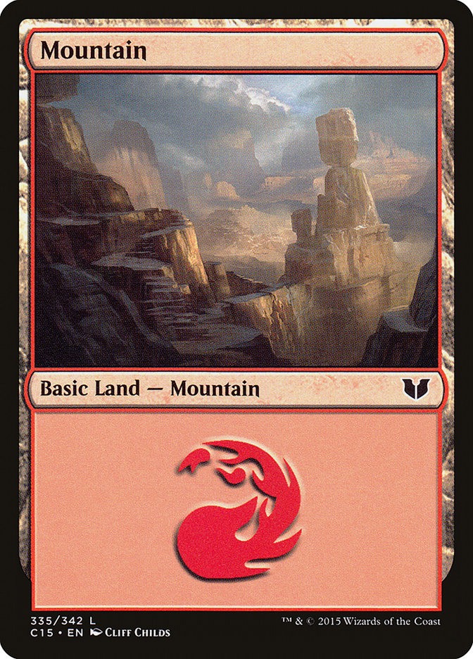 Magic | Mountain (335) [Commander 2015] | The Nerd Merchant