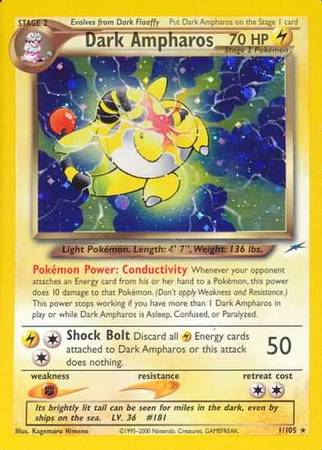 Pokemon | Dark Ampharos (1/105) [Neo Destiny Unlimited] | The Nerd Merchant