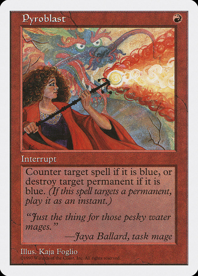 Magic | Pyroblast [Fifth Edition] | The Nerd Merchant