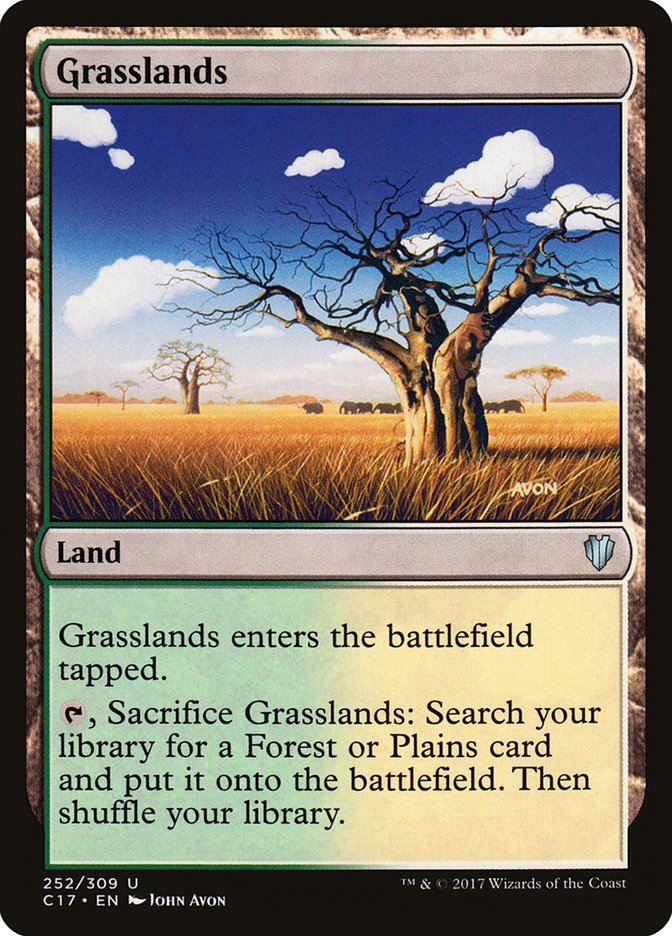 Magic | Grasslands [Commander 2017] | The Nerd Merchant