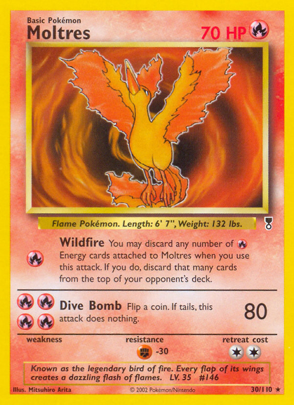 Pokemon | Moltres (30/110) [Legendary Collection] | The Nerd Merchant